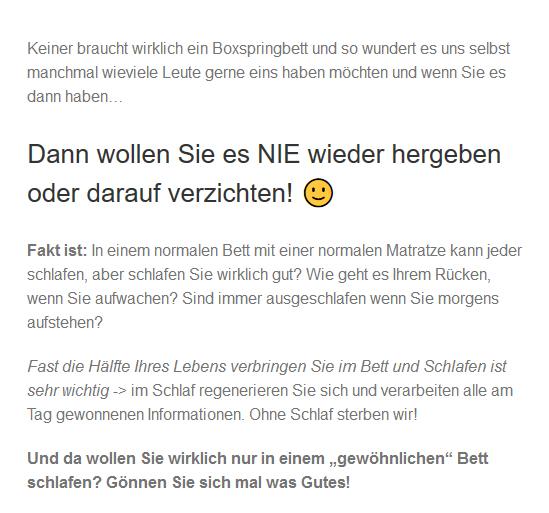 Boxspringbett für  Fürfeld, Tiefenthal, Frei-Laubersheim, Niederhausen (Appel), Neu-Bamberg, Winterborn, Münsterappel und Hochstätten, Altenbamberg, Stein-Bockenheim